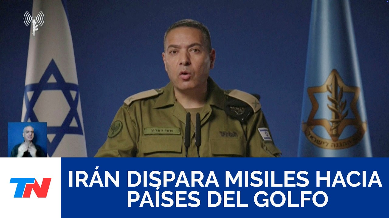 IRÁN LANZA MISILES CONTRA VECINOS DEL GOLFO PESE A ADVERTENCIAS DE TRUMP