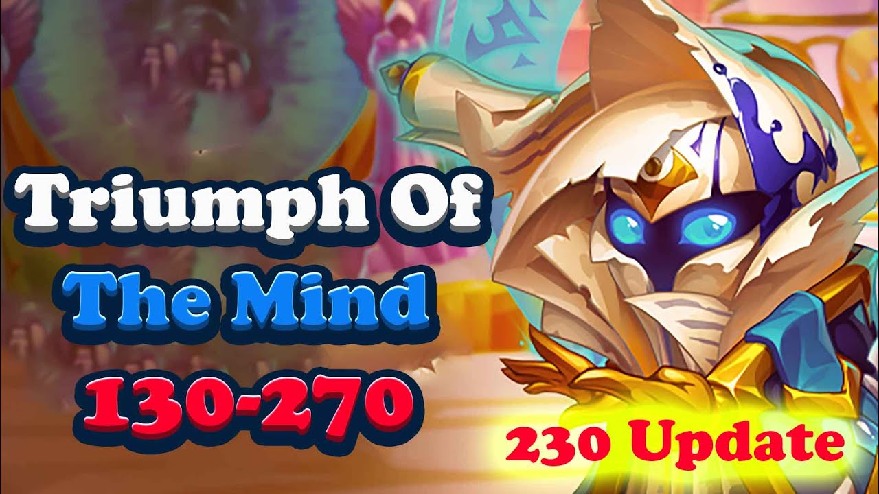 Hero Wars Triumph of the Mind Boss Fights Level 130 to 200, 210 , 220, 230, 240, 250, 260 and 270
