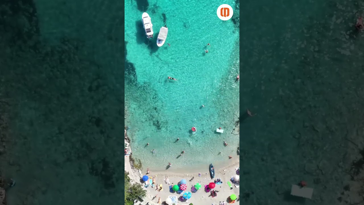 Nestvarna ljepota prirode na plaži Žitna na Korčuli #shorts
