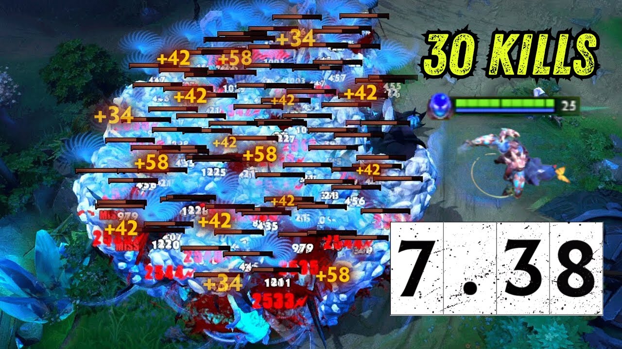 30Kills Arc Warden 7.38 Destroys Enemy Team Dota 2