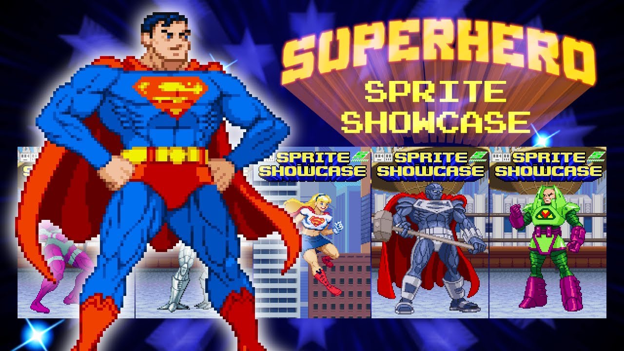 Superhero Sprite Showcase: Superman 2024