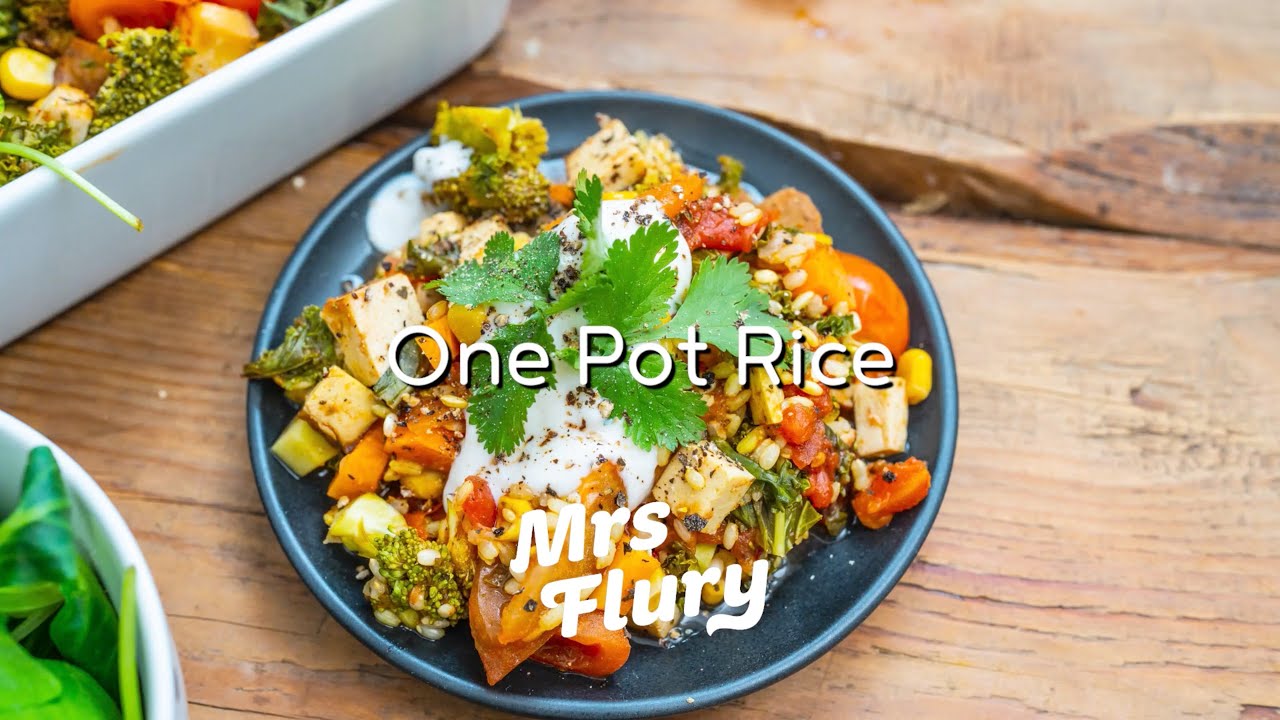 One Pot Reispfanne aus dem Ofen - einfach & lecker