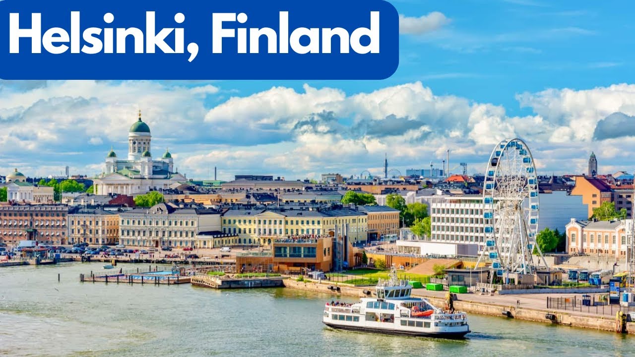 Helsinki Bliss: Relaxing Aerial Journey