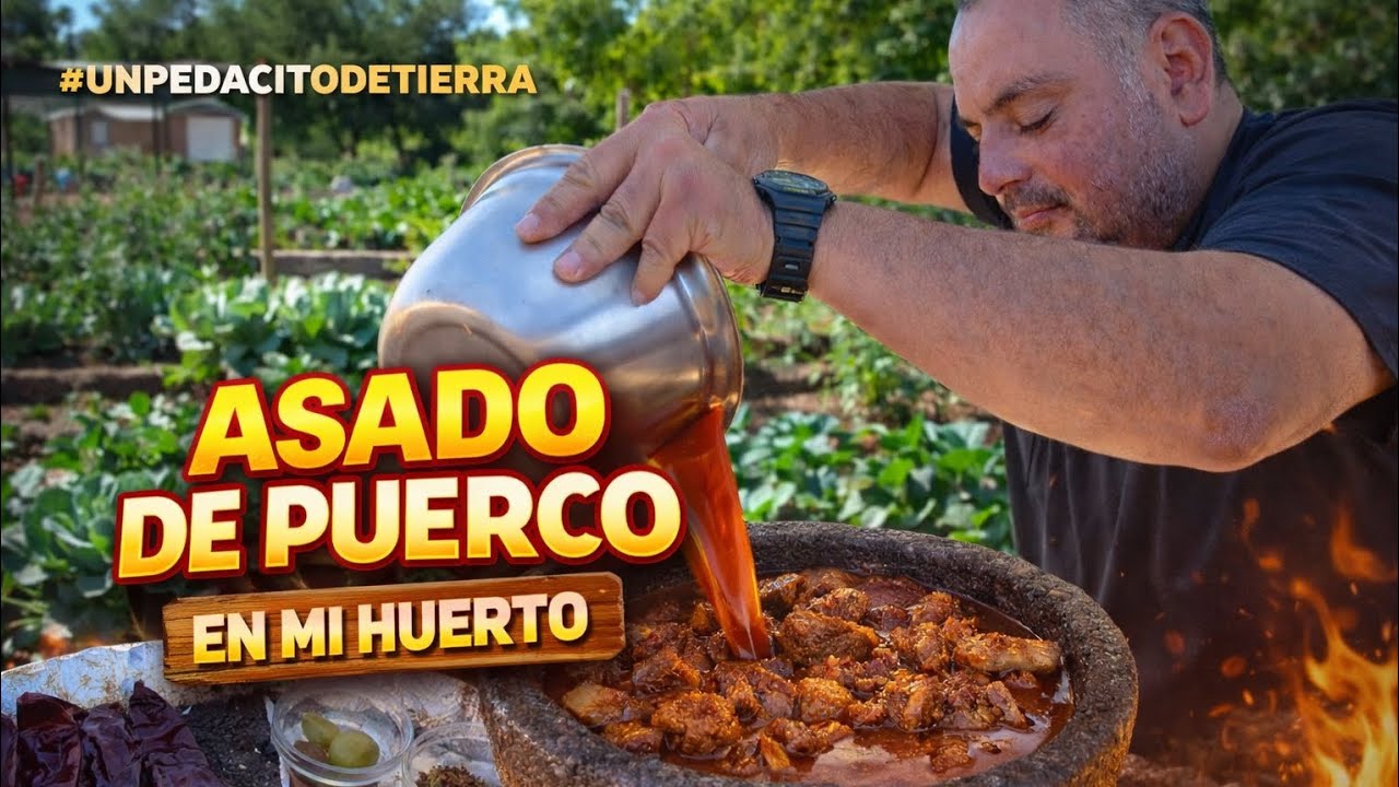 ASADO DE PUERCO CON SABOR A LEÑA#parati #videoviral #reels #asados 