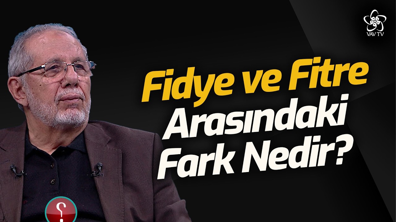 Fidye ve Fitre Arasındaki Fark Nedir? | Dr. Hüseyin Kayapınar