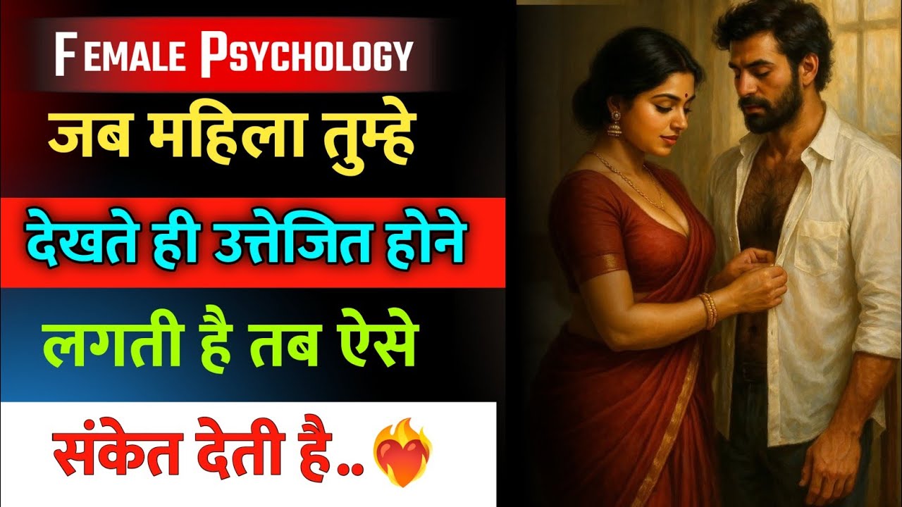 महिला उत्तेजित होने पर 6 गहरे संकेत देती है | क्या तुम पहचान पाते हो?