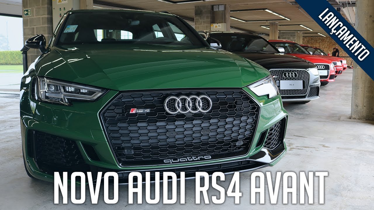 Novo Audi RS4 Avant  (e todas as gerações)