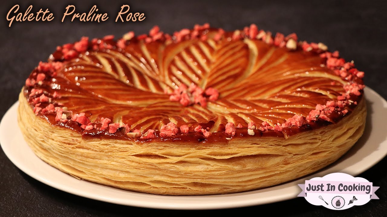 Recette de Galette des Rois aux Pralines Roses