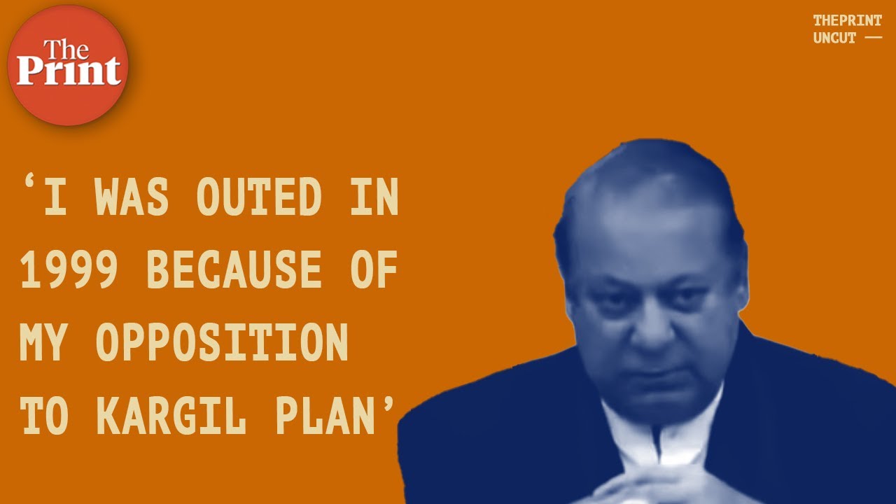 ‘I was outed in 1999 because of my opposition to Kargil plan: Nawaz Sharif