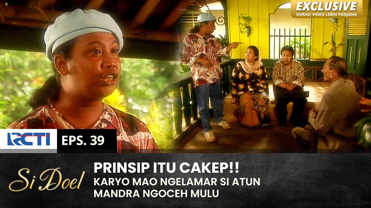 NGOCEH AJE!! Mandra Berisik Bener Karyo Lagi Ngomong | SI DOEL | EPS.39 | SEASON 3 (2/2)