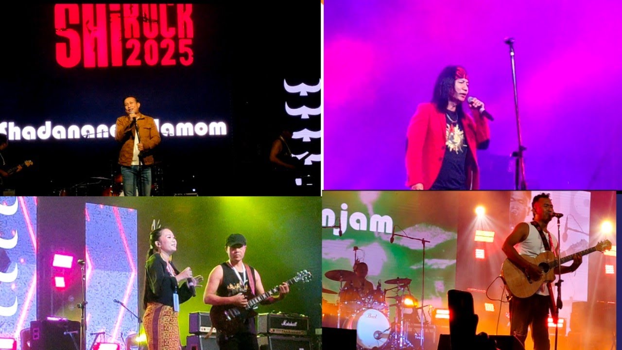 ShiRok at Bakshi Ground Ukhrul/5th Shirui Lily Festival 2025/Sadananda/Sori/Thangmeiyo/Martina Kom.