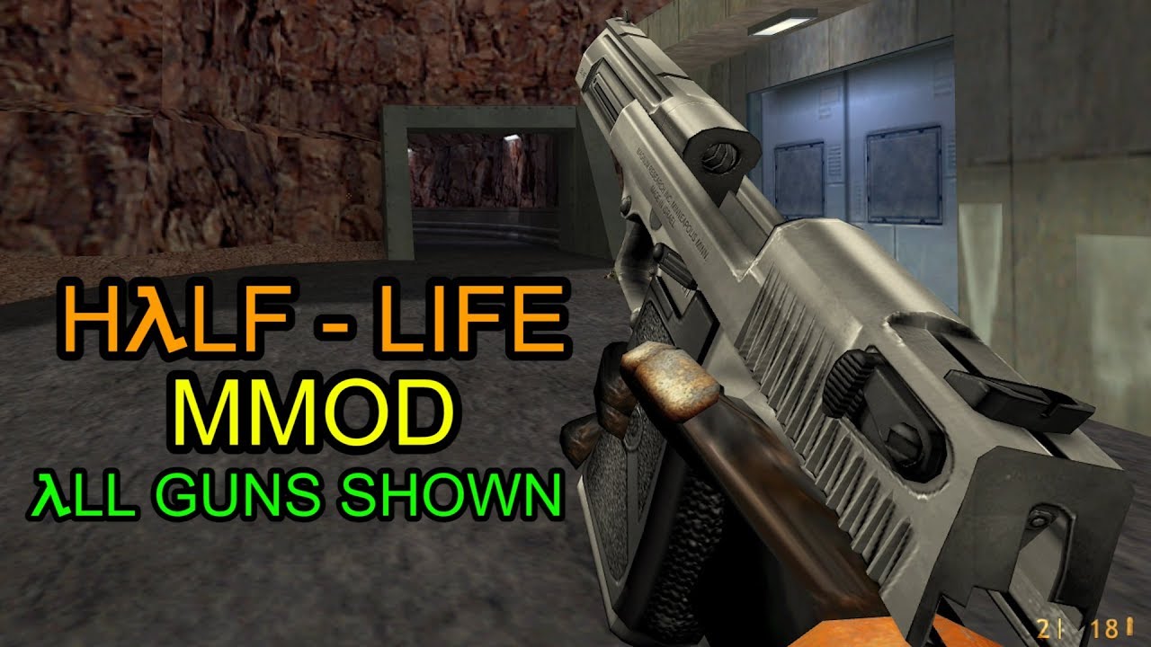 (NEW GUNS) Half-Life: Mmod - All Guns Shown