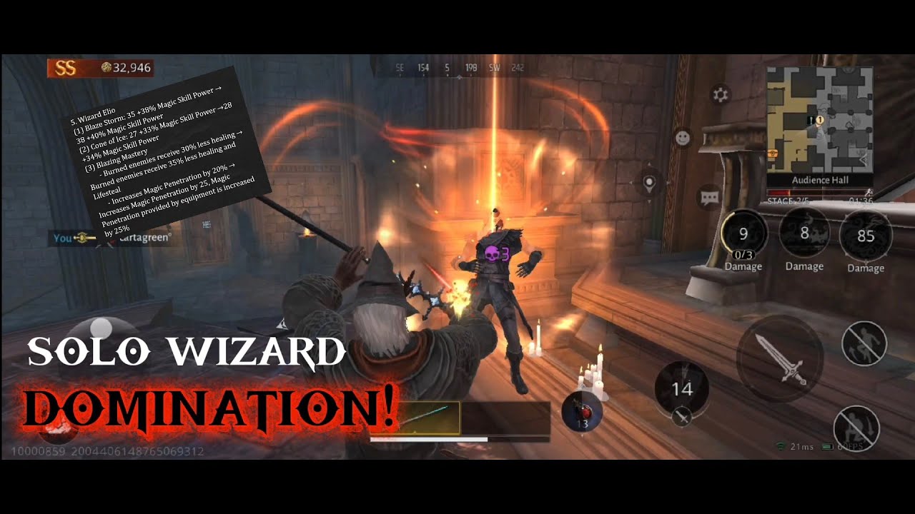 BUFFED Flame Wizard Is INSANE! | Solo Domination in Gold and Glory