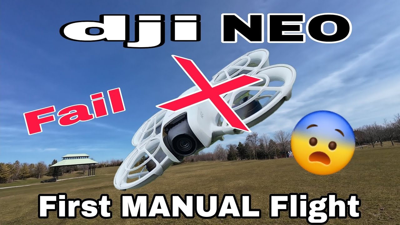 Dji NEO Drone - First Manual Flight (Epic Fail) Dji FPV Controller 3