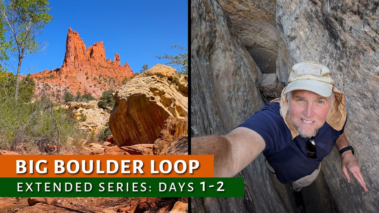 Sheets Gulch in Capitol Reef | Big Boulder Loop Hike p1