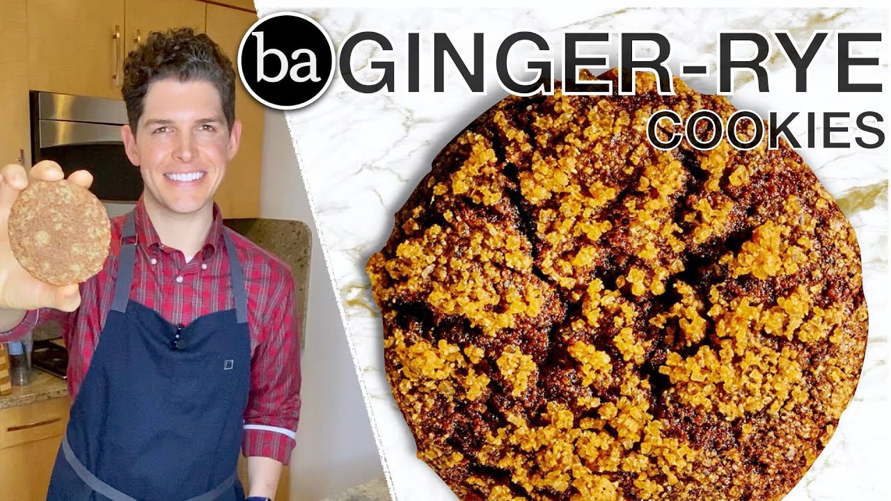 I Tested Rick Martinez's Chewy Ginger Rye Cookies: Bon Appétit Review #51