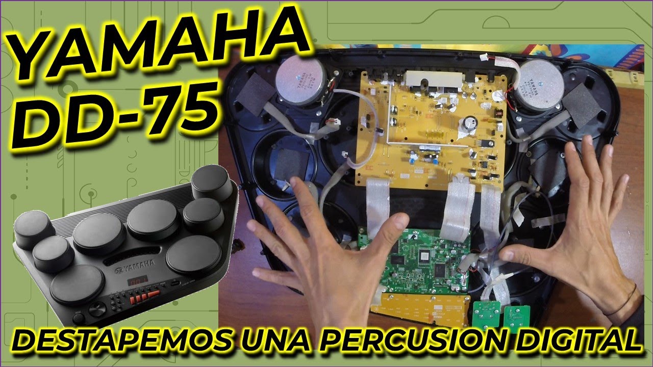 Reparando percusión digital | Yamaha DD-75