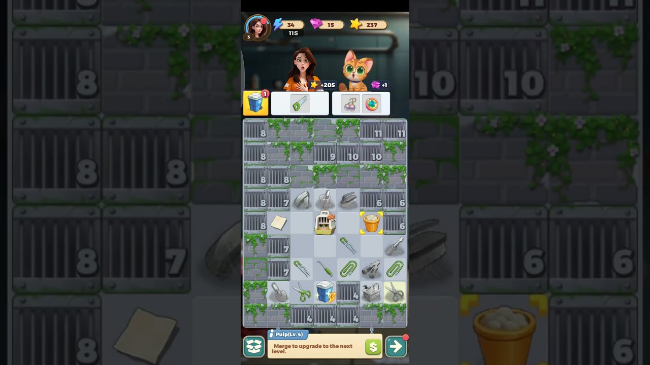 머지 프리즌 게임플레이(Merge Prison gameplay)
