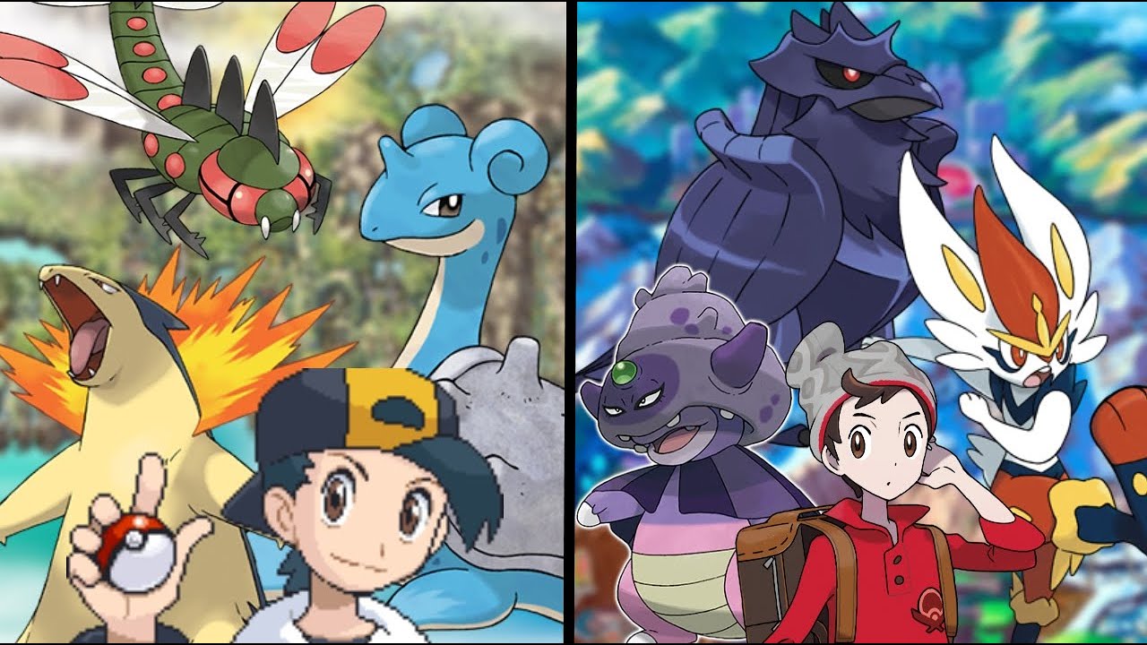 Mi EQUIPO Pokémon de cada JUEGO