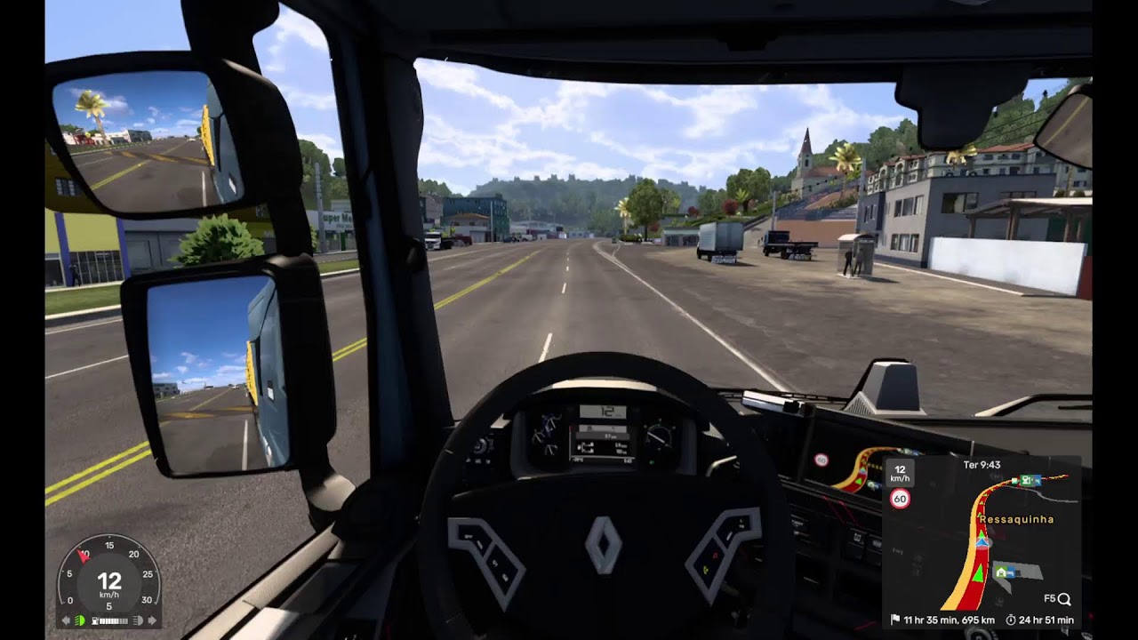 Elvis Calibre 12 ETS2 Mapa RBR Aliança Transportes
