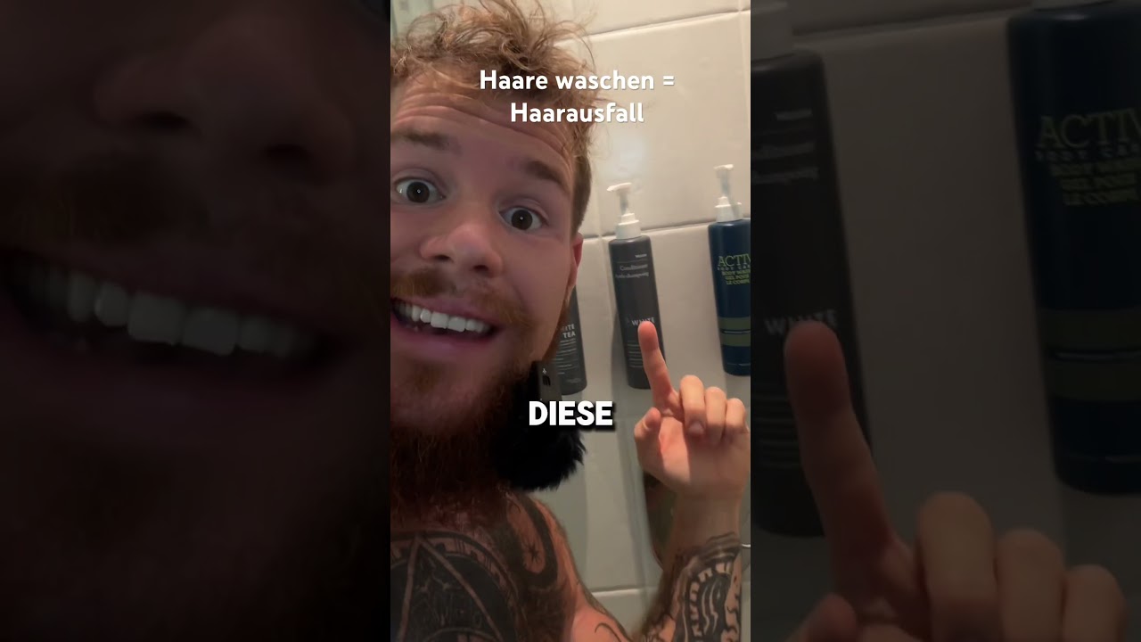 Haare waschen = Haarausfall!! #gesundheitstipps #haarausfall