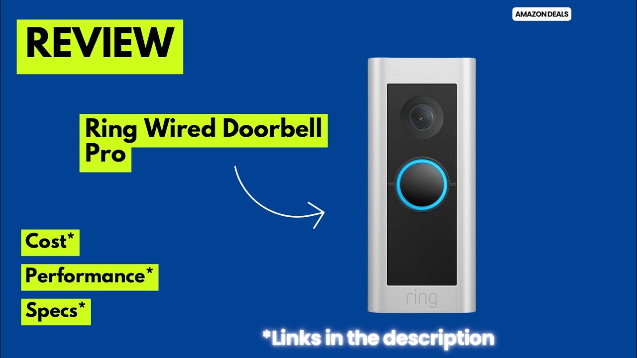 Ring Wired Doorbell Pro Review 2025 | Best HD+ Video Doorbell with Alexa, 3D Motion Detection