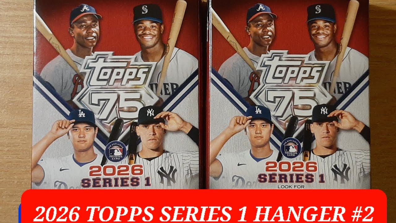 Карточка Topps Series 1 2026, подарочная коробка №2. Была ли она лучше или хуже первой? Нам повез...