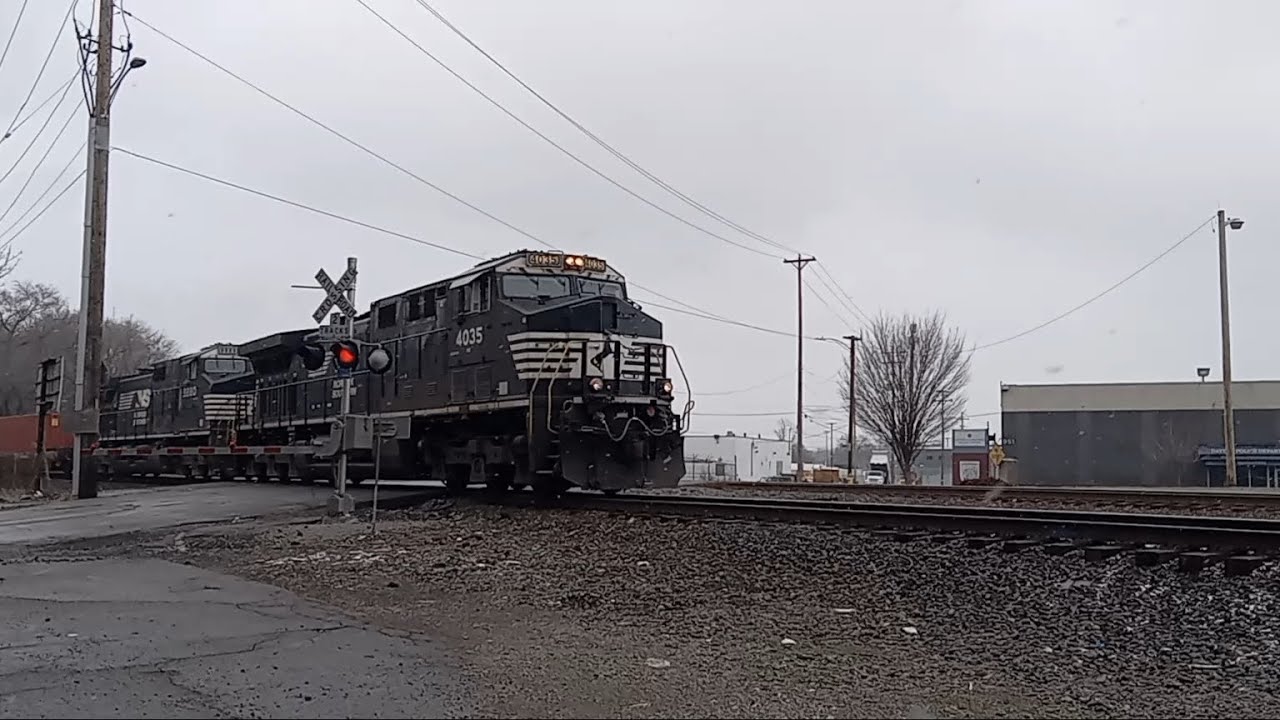 Both Plasser American and the NS hi-railer follow the NS 278.