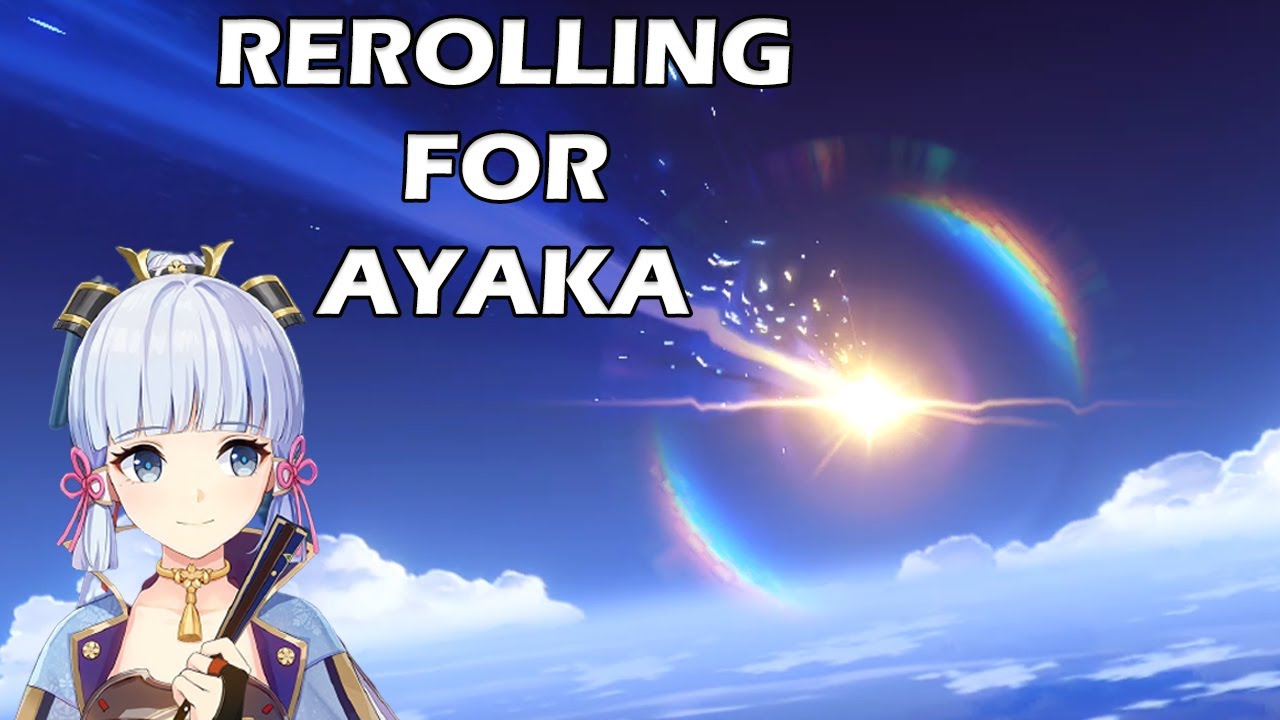 Rerolling for Ayaka 20 Times - Genshin Impact Reroll 2.0