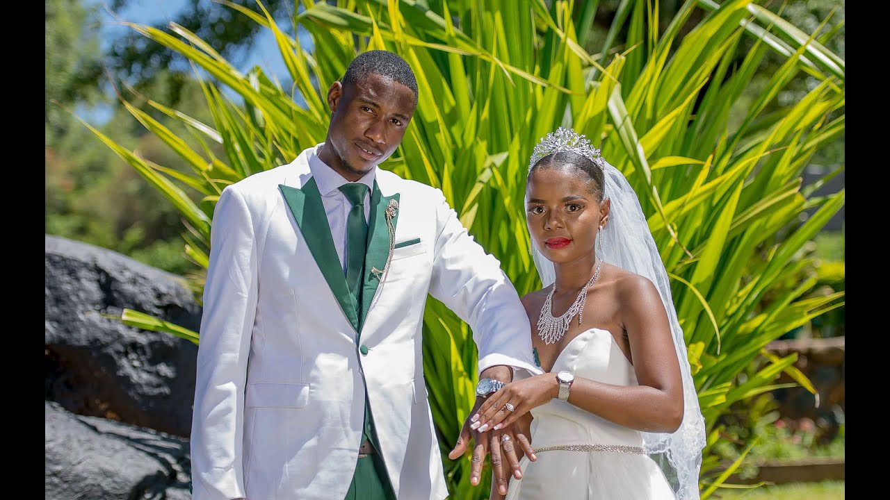 Mr and Mrs Ndou perfect wedding