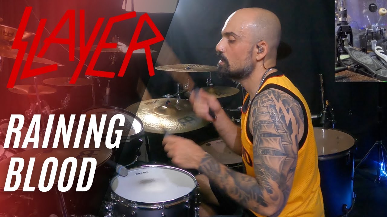 SLAYER - Raining blood - Drum cover by Raphael Saini