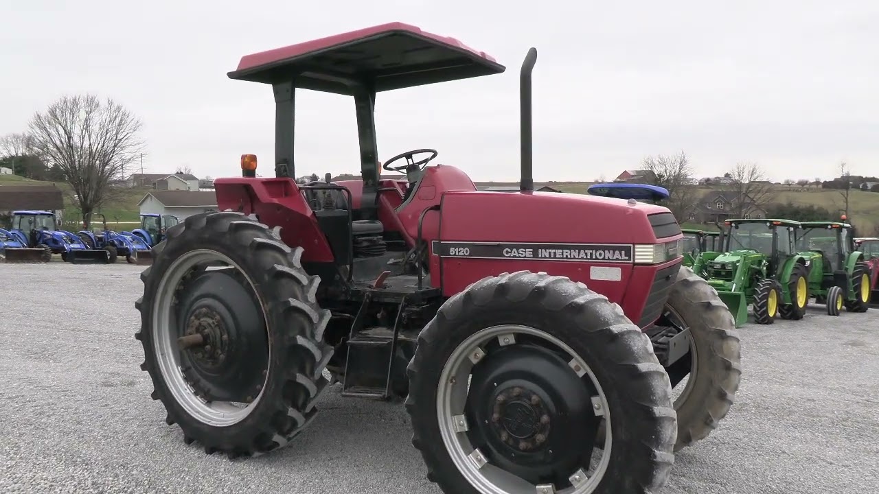 1990 Case IH 5120 Open Station Tractor! For Sale by Mast Tractor Sales