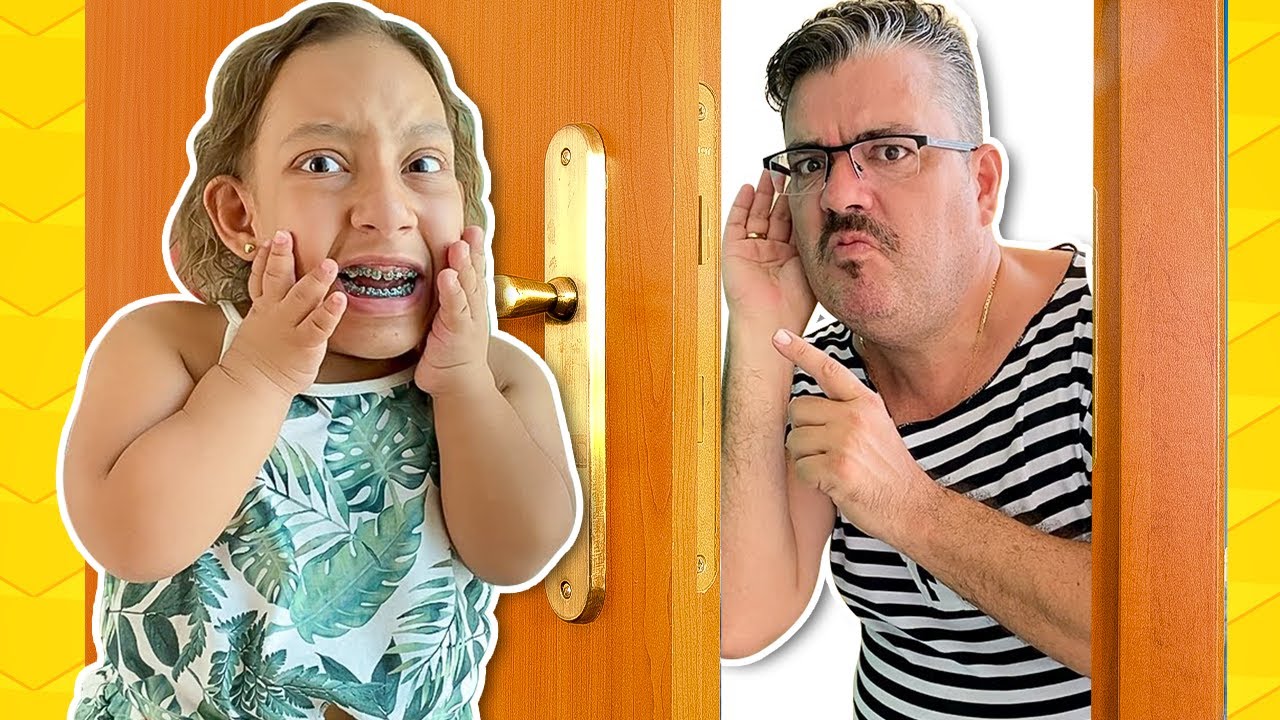 Maria Clara e as experiências engraçadas de estar sozinha em casa - MC Divertida