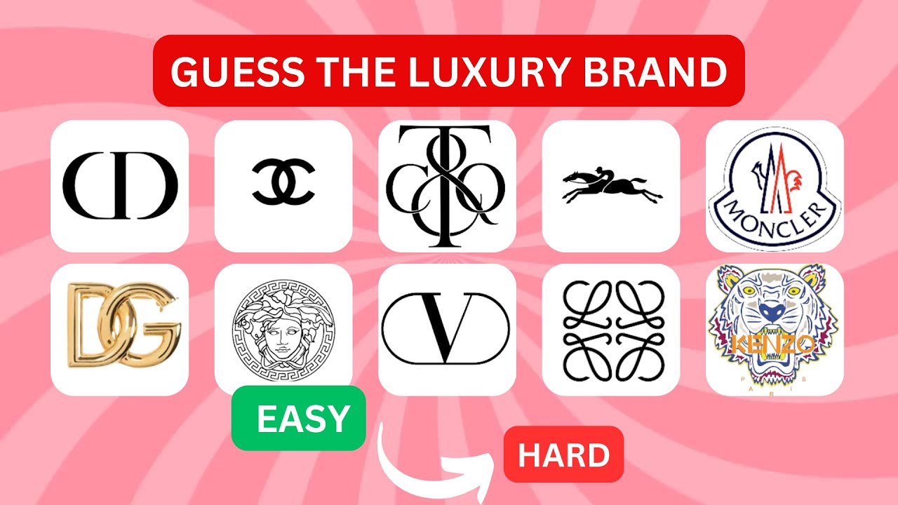 Guess the Luxury Designer Brand Logo Quiz: Can You Identify 50 Icons?