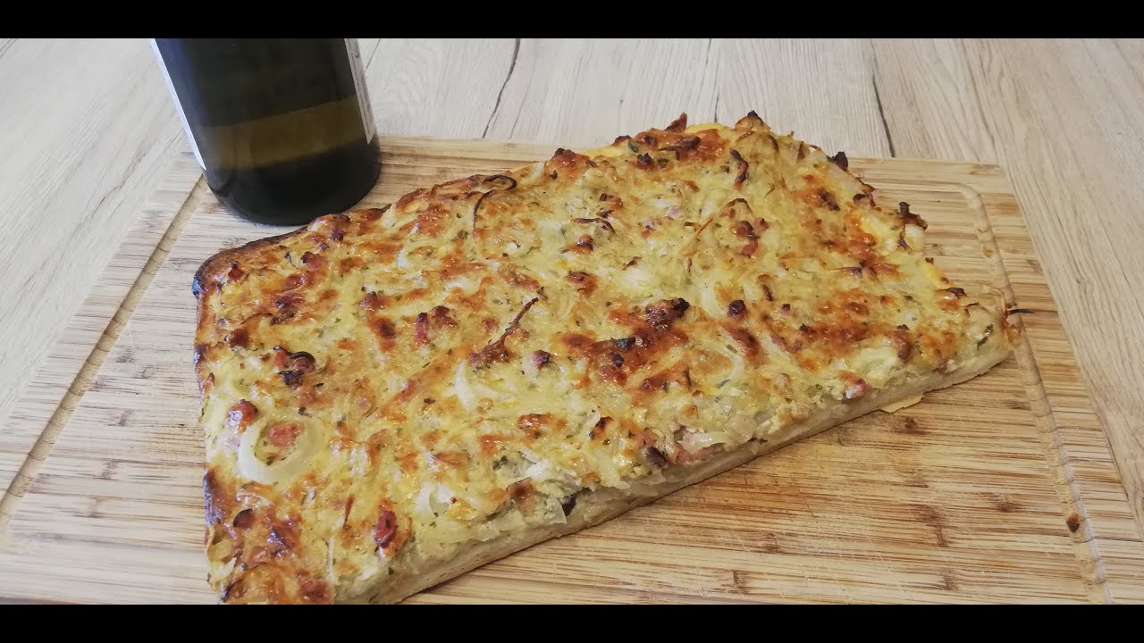 Zwiebelkuchen vom Blech