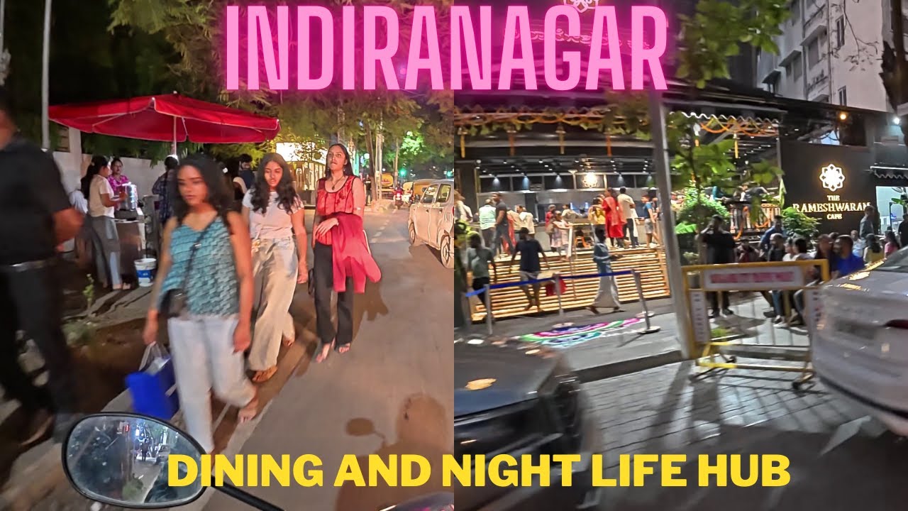 Indiranagar Dining and Night Life Hub | Sunday Evening | Bengaluru | Atul Rai