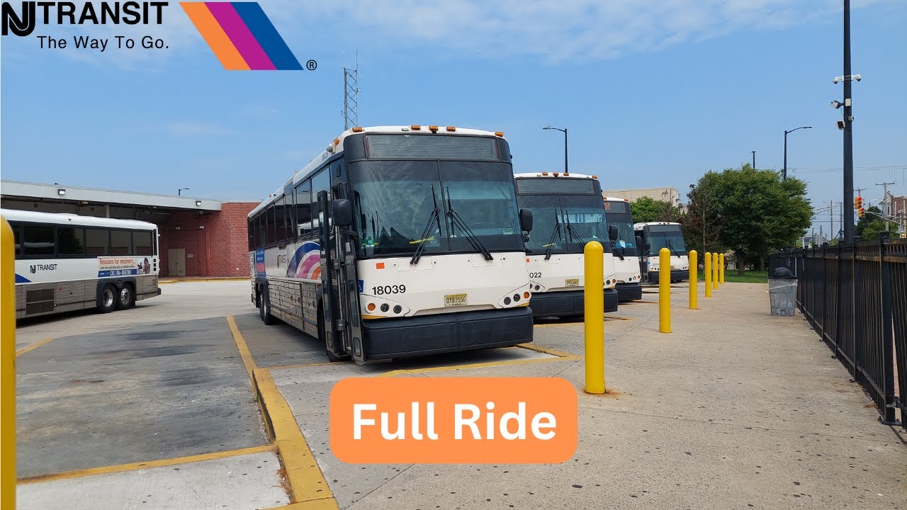 NJ Transit Bus Route 551 to Atlantic City Gloucester Premium Outlets (Full Ride)
