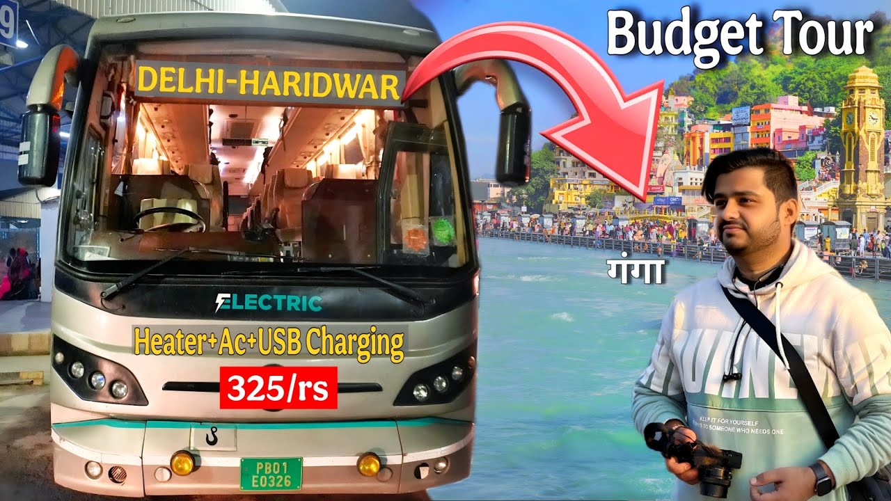 Unbelievable ! My First Solo Travel Experience - Delhi to Haridwar By Bus