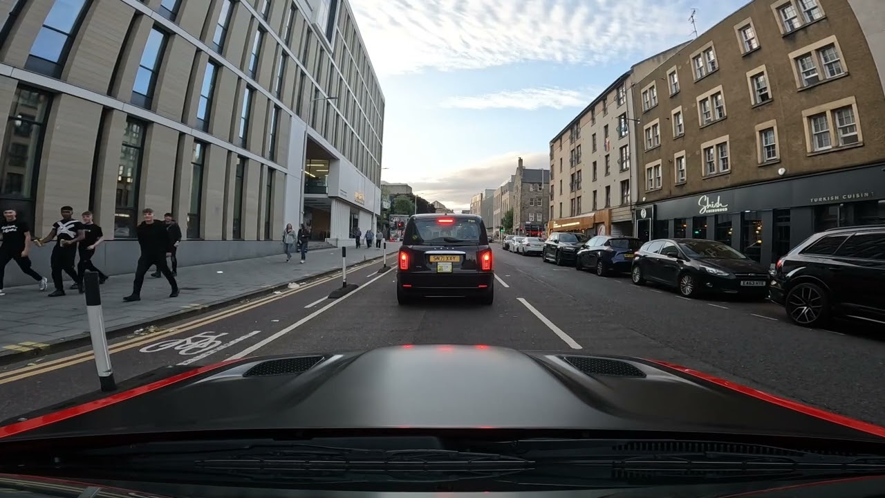 Hellcat reactions in Edinburgh