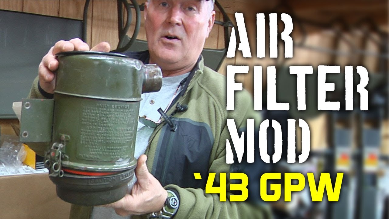 Air Filter Modification | 1943 Ford GPW Restoration