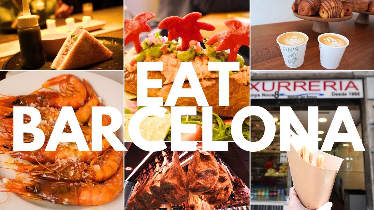 EAT BARCELONA – Best Places for Food! #foodvlog