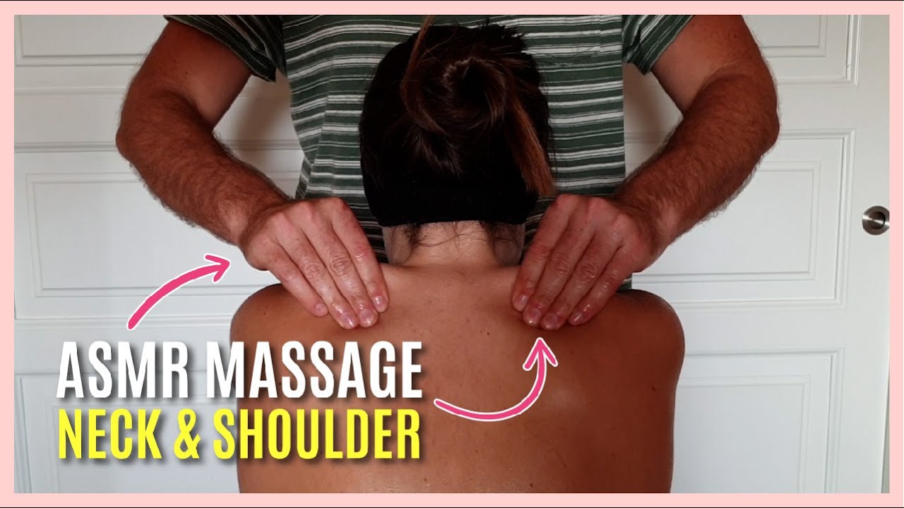 ASMR ~ Deep Tissue Neck & Shoulders Massage (No Talking) | Sleep