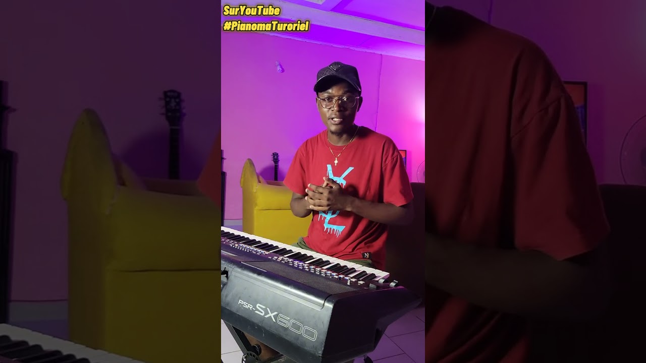 Guitare solo facile au piano en tonalité de Do Majeur