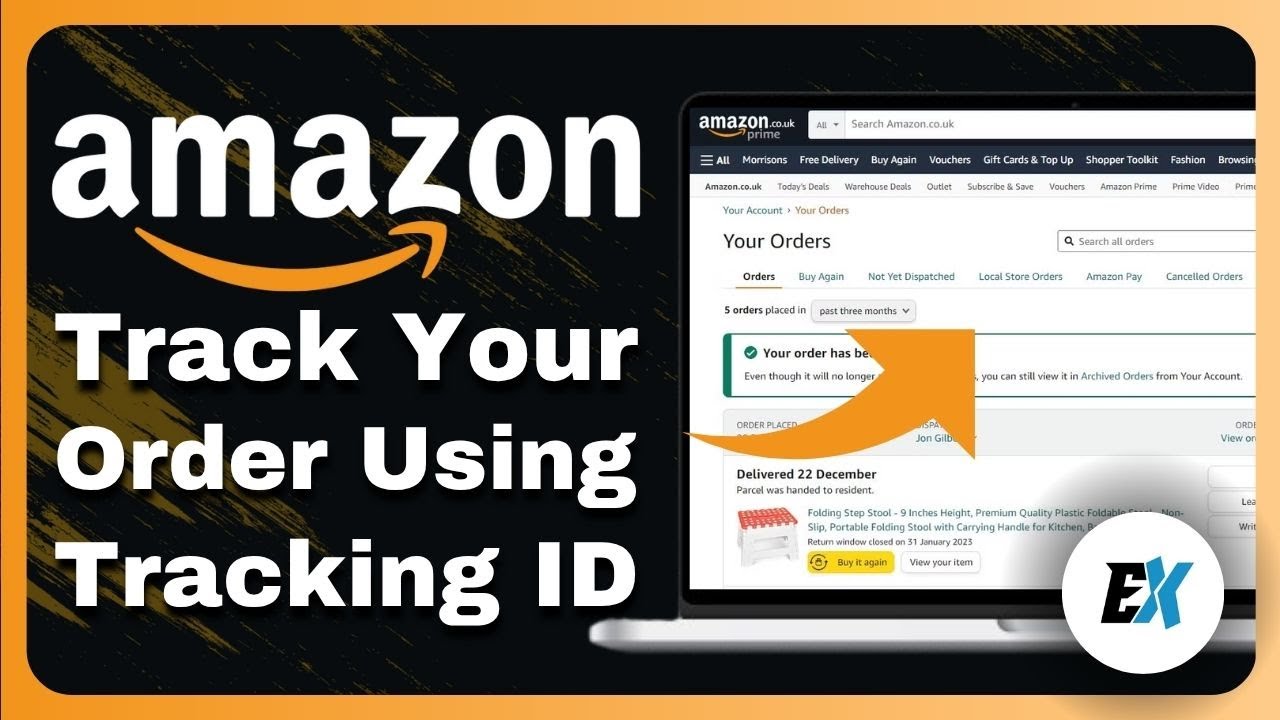 Как отслеживать заказы на Amazon с помощью идентификатора отслеживания &mdash; Отслеживайте посылку Ama...