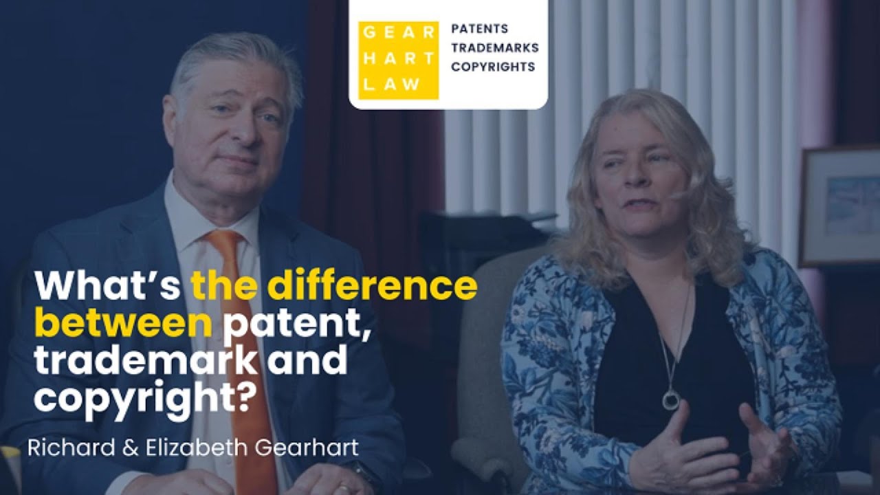 What&rsquo;s the difference between a copyright, patent, and trademark? #copyright #trademark #patents