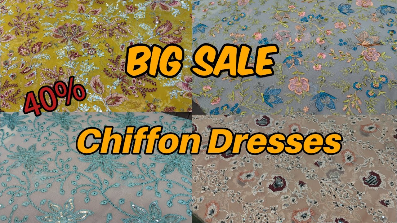 Designer  chiffon Dress Wholesale Price ✨Low Price fancy Party Wear Dress🥳Latest collection