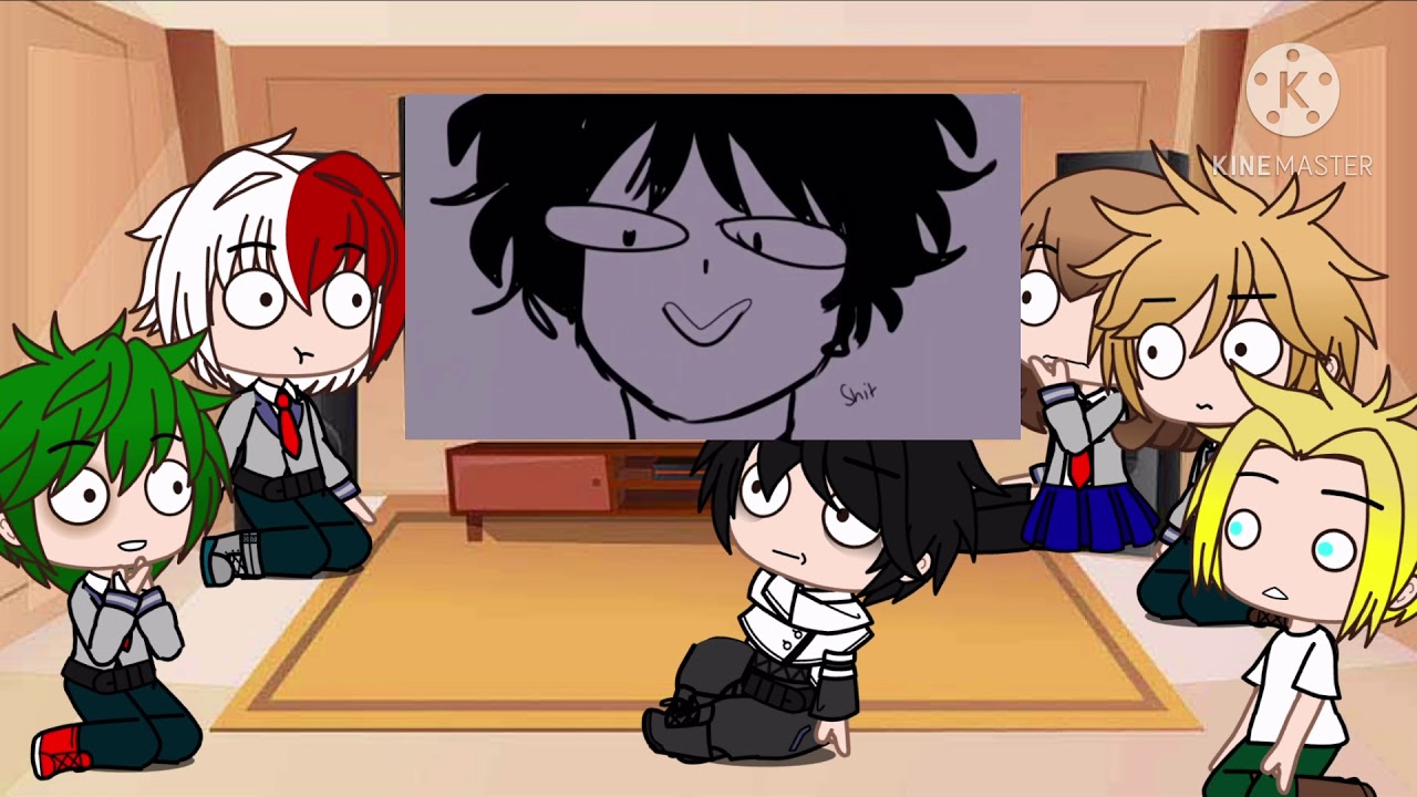 forcing people from MHA to react to villain deku ( villain au!) TRIGGER WARNING ATTEMPTED SUICIDE