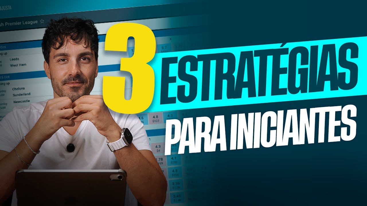 3 ESTRATÉGIAS BÁSICAS para INICIANTE começar no TRADE ESPORTIVO