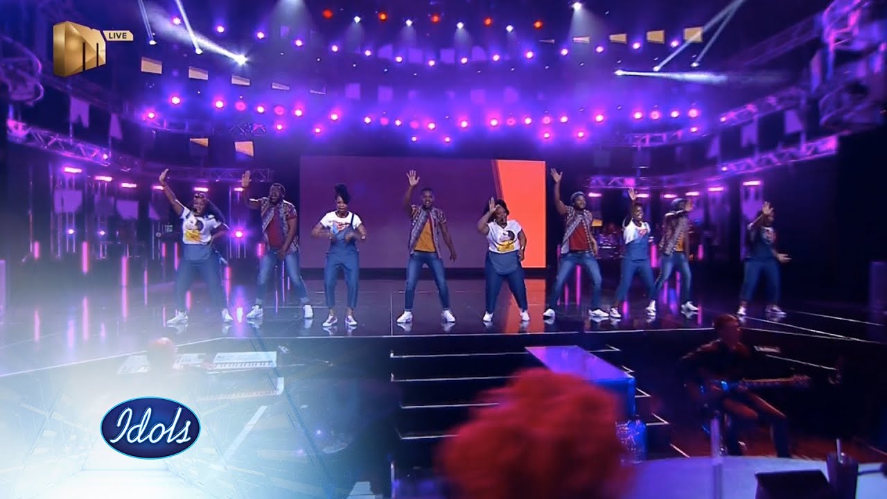 Top 8 Group Performance: ‘Umona’ – Idols SA | S16 |  Live Shows | Mzansi Magic
