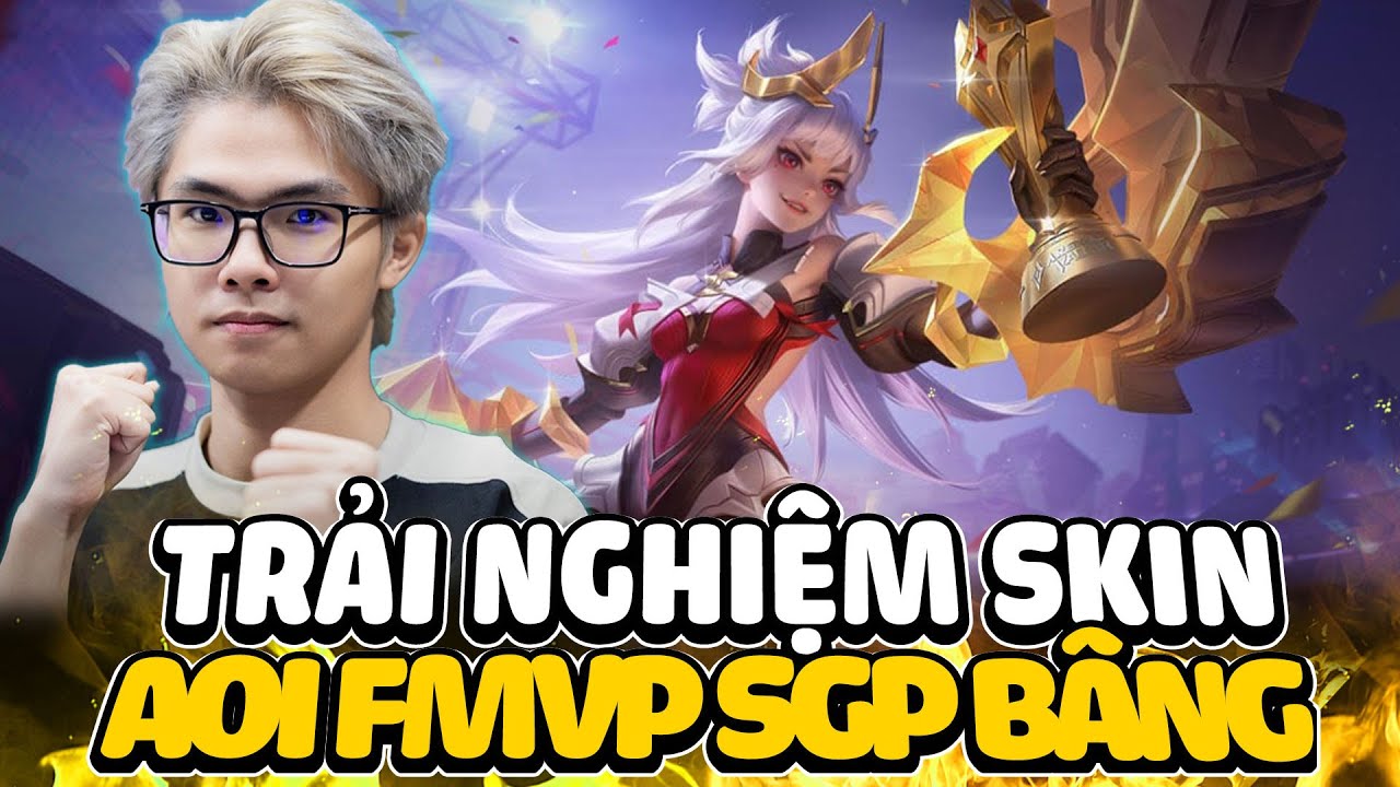 CÙNG LAI BÂNG TRẢII NGHIỆP SKIN AOI QUÁN QUẦN CỦA SGP BÂNG, TRANG PHỤC VINH DANH BÂNG Ở APL 2023